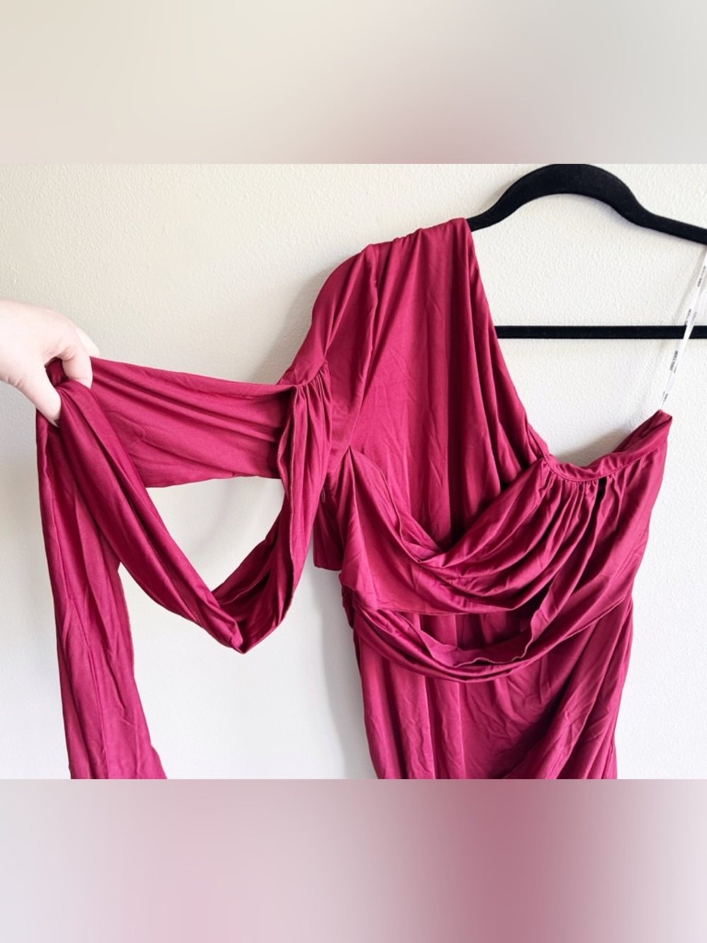 Andrea Iyamah Turi One Shoulder, Ruched, Asymmetrical Dress - Picture 9 of 15